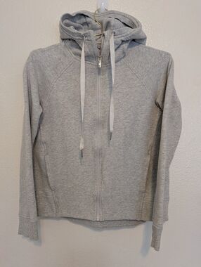 Lululemon Gray Zip Up Sweatahirt